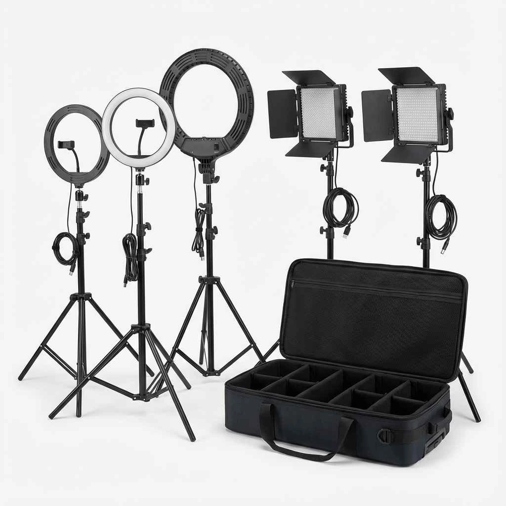 Complete Lighting + Stand Kit